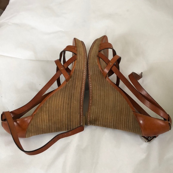 Coach Tan Leather Espadrilles - Picture 8 of 8